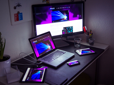 My workplace setup at home