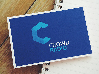 Business card for CROWD RADIO