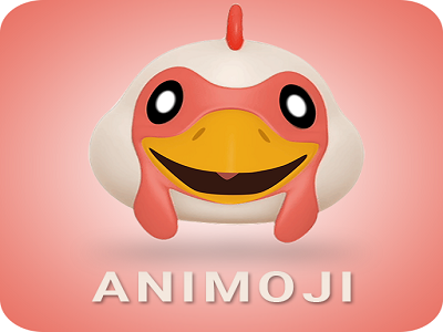 Animoji creative design emoji graphics