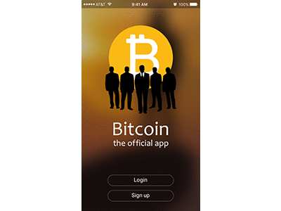 Bitcoin App android app cryptocurrency design development ios ui ux