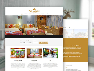 Website Design for Hotel Booking