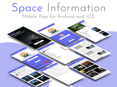 Space Information android app design development ios responsive