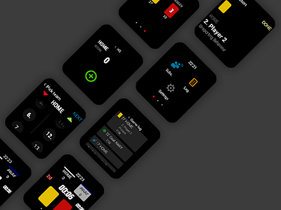 Watch App android design development mockup responsive watch app