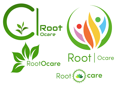 RootOcare design logo logo design