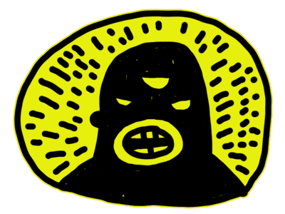 Three-Eyed Bootlega 2d abstract animation art comicbooks doodleart doodles ignorant trash villain