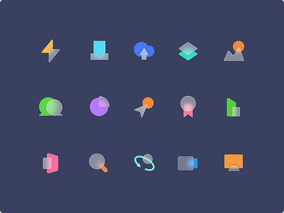 icon practice by Fan Liyong on Dribbble