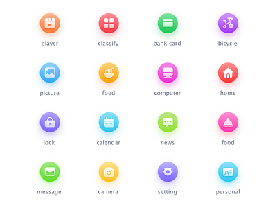 Icon design app icon ui