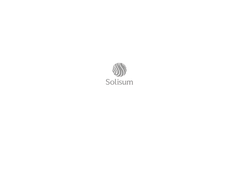 Landing page for Solisum landing page web design