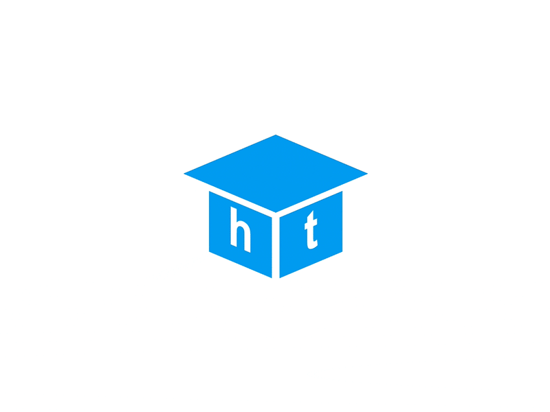 Logo for HeyTutor animation branding logo preloader