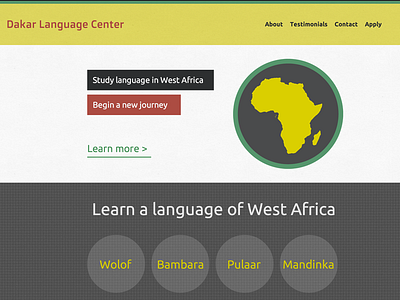 Dakar Language Center africa dakar website