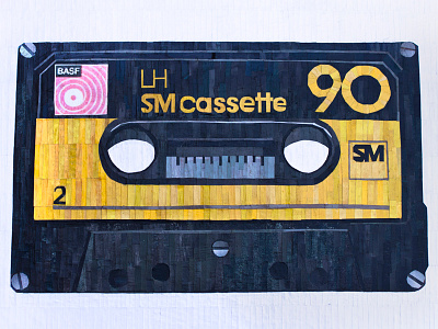 cassette cassette collage mixed medi mixtape