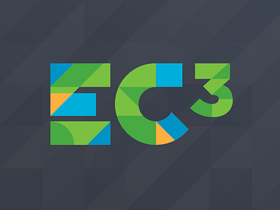 EC3 - Evernote Conference identity branding conference evernote green pattern shapes vector