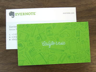 Evernote business cards austin branding business cards california design europe evernote green icons identity locations print start up texas tokyo