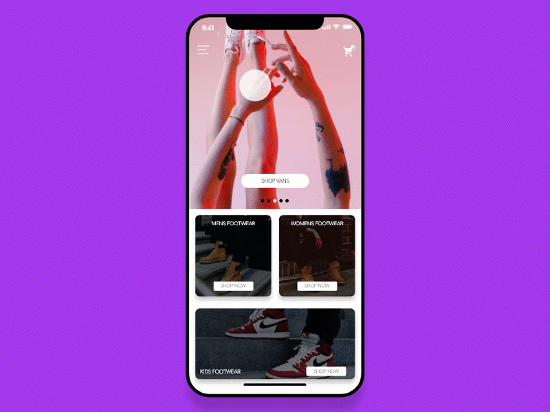 Side Menu Interaction ios ui design visual design ui flat minimal adobexd adobexdautoanimate app design animation product design adobe xd ux design ux interaction motion experiment