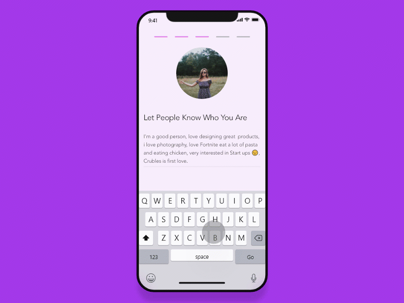 Second Part app typography ios flat ux minimal visual design ui interaction adobexdautoanimate ui design adobexd product design adobe xd ux design animation motion experiment design