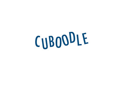 Animated logo for Cuboodle bengaluru brand branding fun graphicdesign illustration india logo logodesign mockup mural typography vector