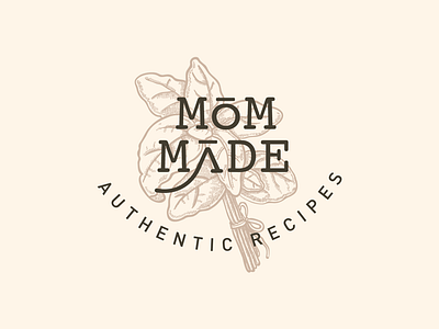 Mom Made branding logo design fb