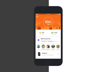 Mi Fit Redesign