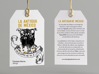 Una de sangre, por una de lluvia illustration label packaging product