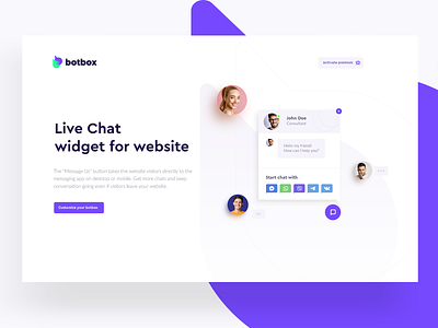 BotBox botbox chat design ui widget