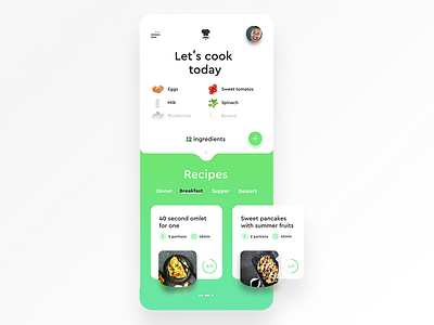 MyFridge/Ui training fridge mobile ui uibysherms ux ux trends