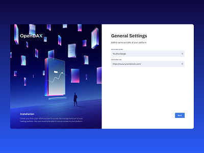 General Settings illustration crypto cryptocurrency cyber punk design form futuristic ill illustration nft web design wizard