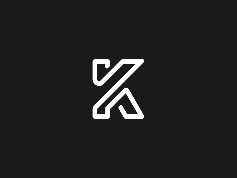 Yes it's K by Sani Sanjaya on Dribbble