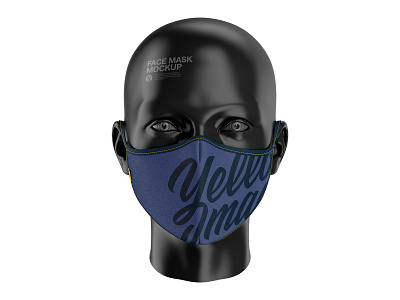 Face Mask Mockup apparel mockup coronavirus covid covid 19 covid19 face mask face mask mockup facemask facemask mockup mock up mockup