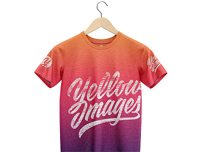 Hanging Heather T-Shirt Mockup