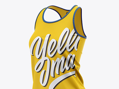 Download Racerback Tank Top Mockup By Cg Tailor On Dribbble