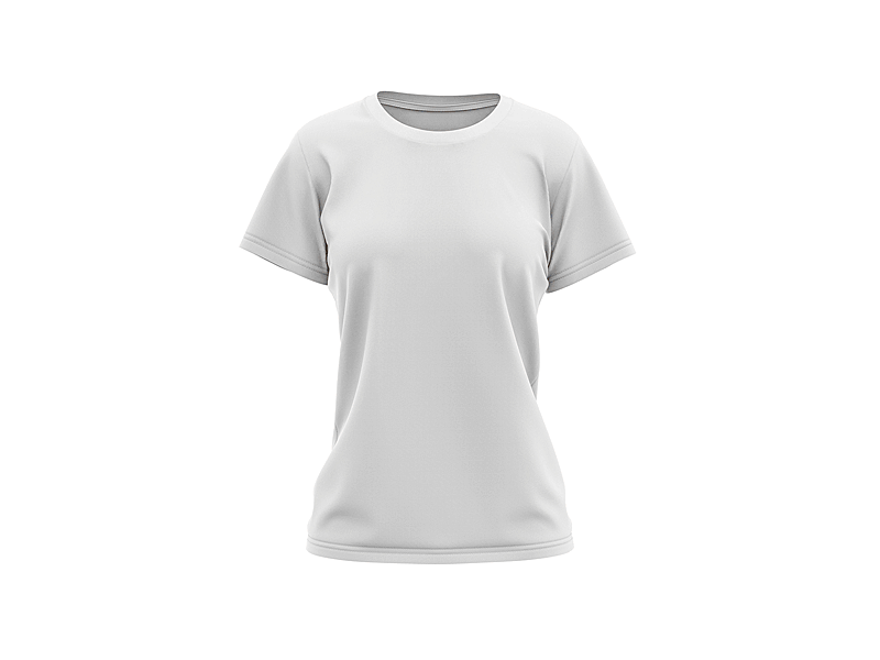 Women's Relaxed Fit T-shirt Mock by CG Tailor on Dribbble