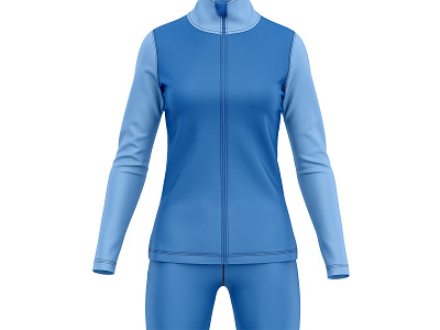 Women's Sports Kit Mockup 3d apparel apparel mockup jacket jersey leggings mock up mockup sport sports kit mockup sportswear womens sports kit mockup