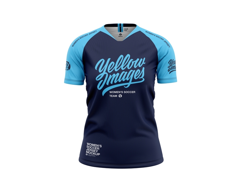 Women's Soccer Jersey Mockup by CG Tailor on Dribbble