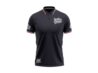 Polo Shirt Soccer Jersey Mockup