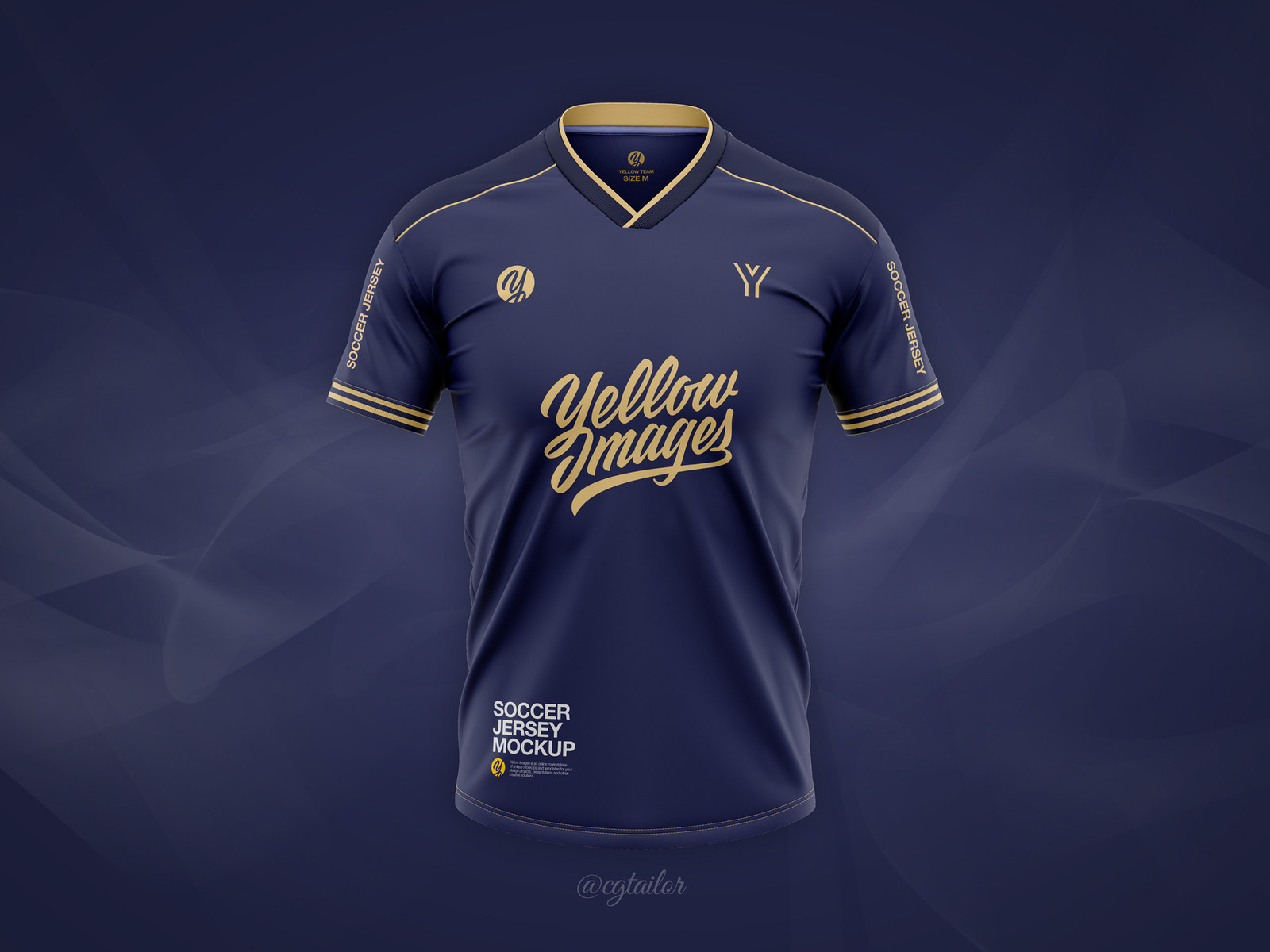 Download Men's Soccer Jersey by CG Tailor on Dribbble