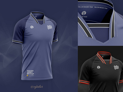 Soccer Shirt Mockup Graphics, Designs & Templates