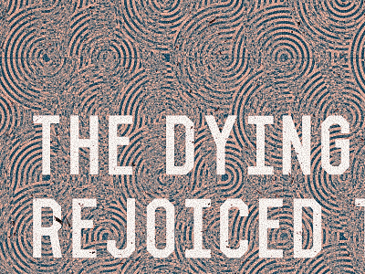 The dying... rejoiced... (wallpaper)