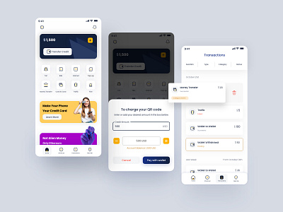 Digital Wallet - EMV by Hooman Abasi for Duxica on Dribbble