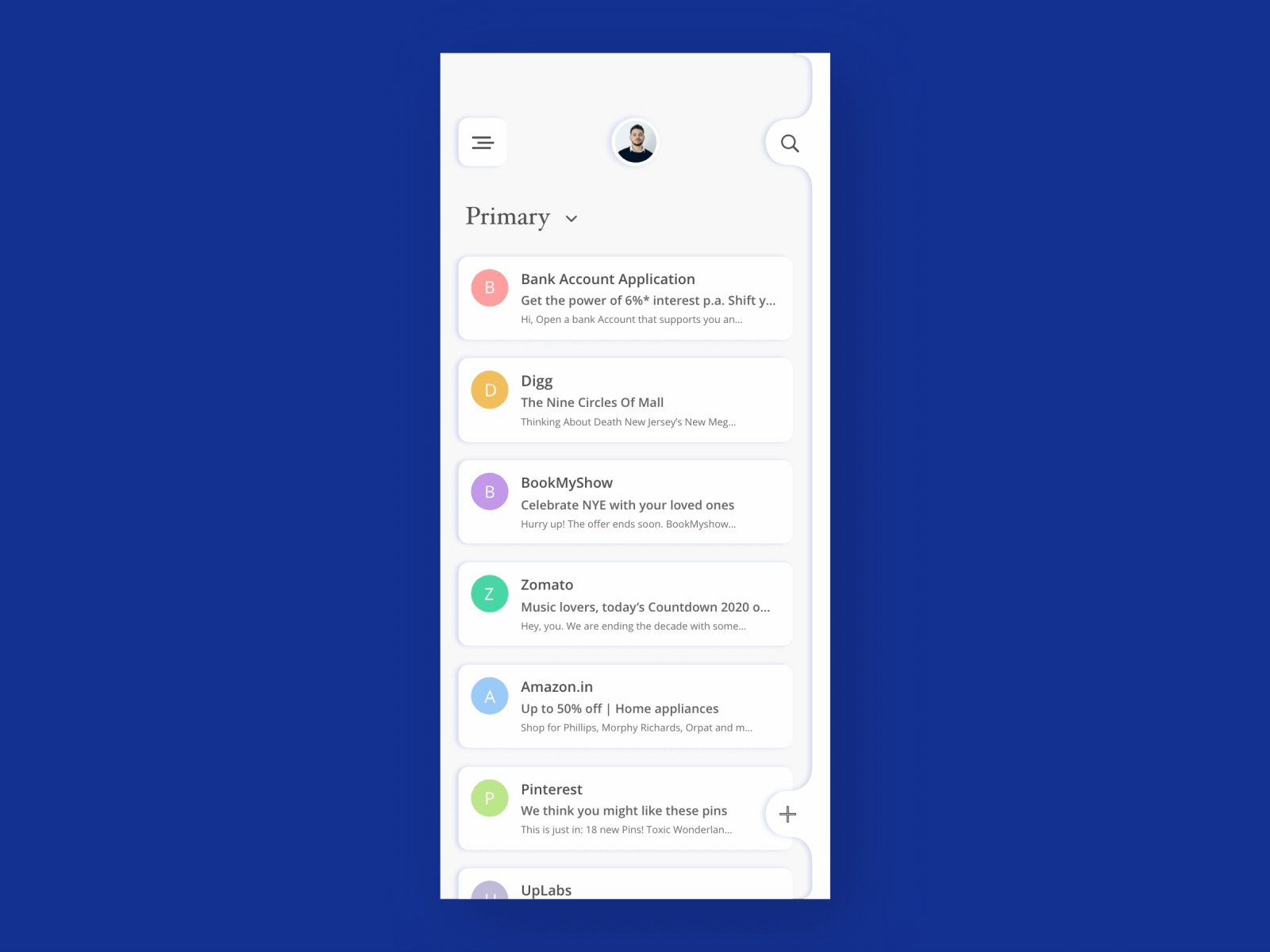 Email App Concept