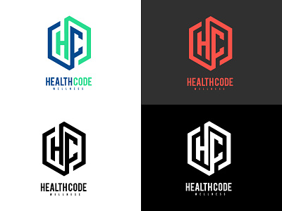 Health Code Gym Logo adobe animation app brand design branding gym hc hc logo icon illustrator logo logo design logotype portfolio thebestisyettocome typography vector vector logo