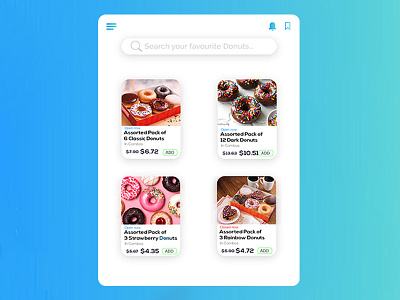 Food Delivery App UI Design