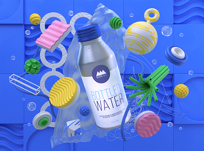 SOM H20 3d c4d cinema 4d eyedesyn mograph motion graphics redshift3d