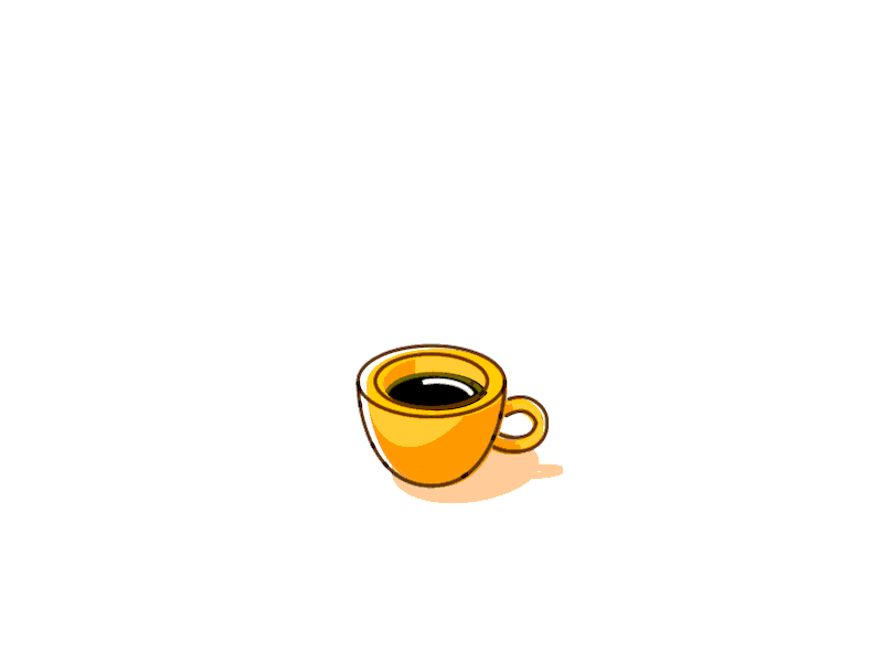 coffee emoticon animated
