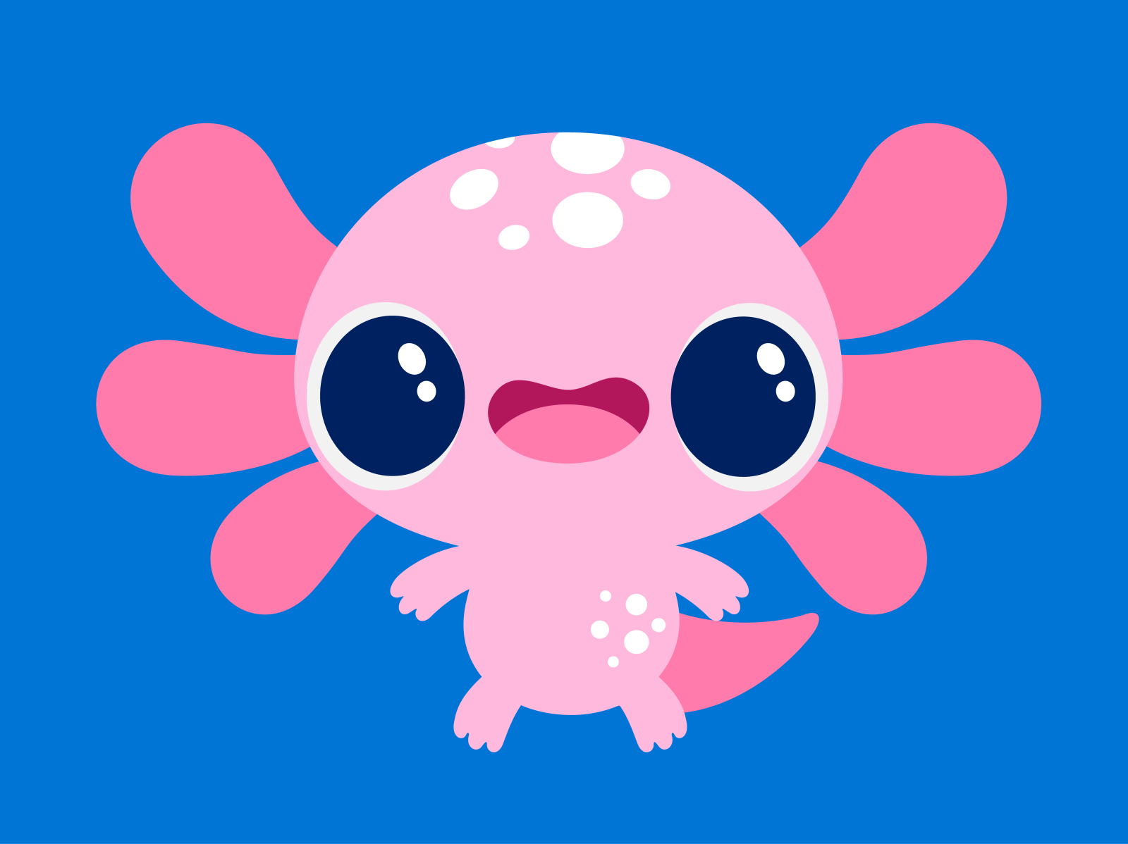 Axolotl Character by EJ Hassenfratz on Dribbble