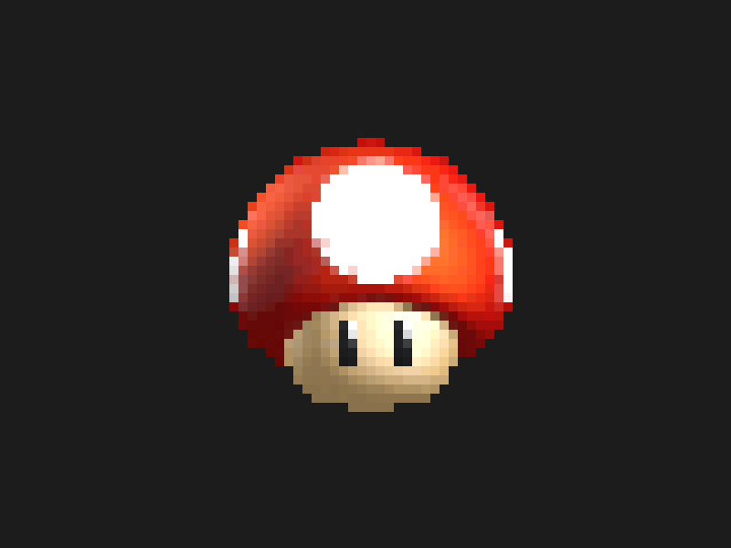 Mario Mushroom 3d animation c4d cinema 4d eyedesyn mario mario mushroom mograph mushroom nintendo video game