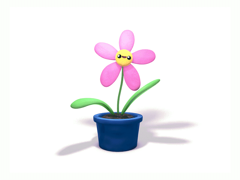 3d animation flower images