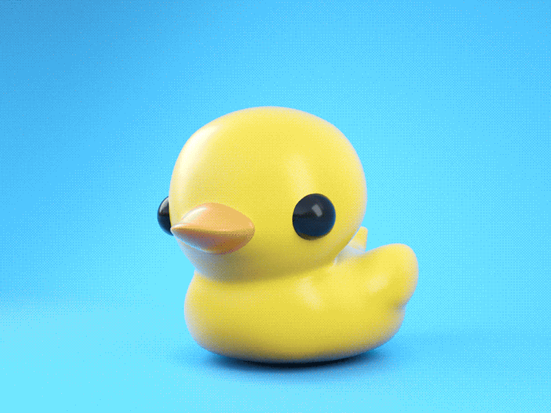 Rubber Ducky 3d c4d cinema 4d duck ducky eyedesyn octane octane render rubber ducky