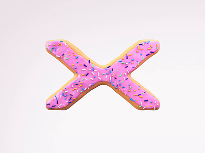 HEXO Donut animation c4d cinema 4d donut eyedesyn food logo motion graphics