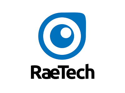 Raetech Logo Design app branding design flat icon logo type typography