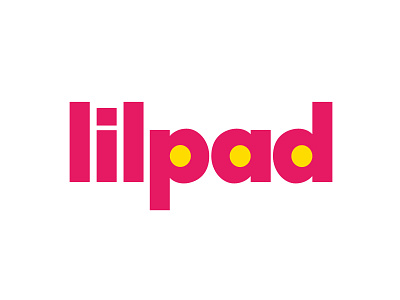 Lilpad Logo branding color custom design logo minimal type typeface typogaphy visual identity